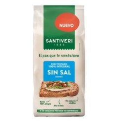 Pan tostado 100% de Santiveri | tiendaonline.lineaysalud.com