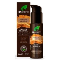 Aceite de barba yde Dr. Organic | tiendaonline.lineaysalud.com