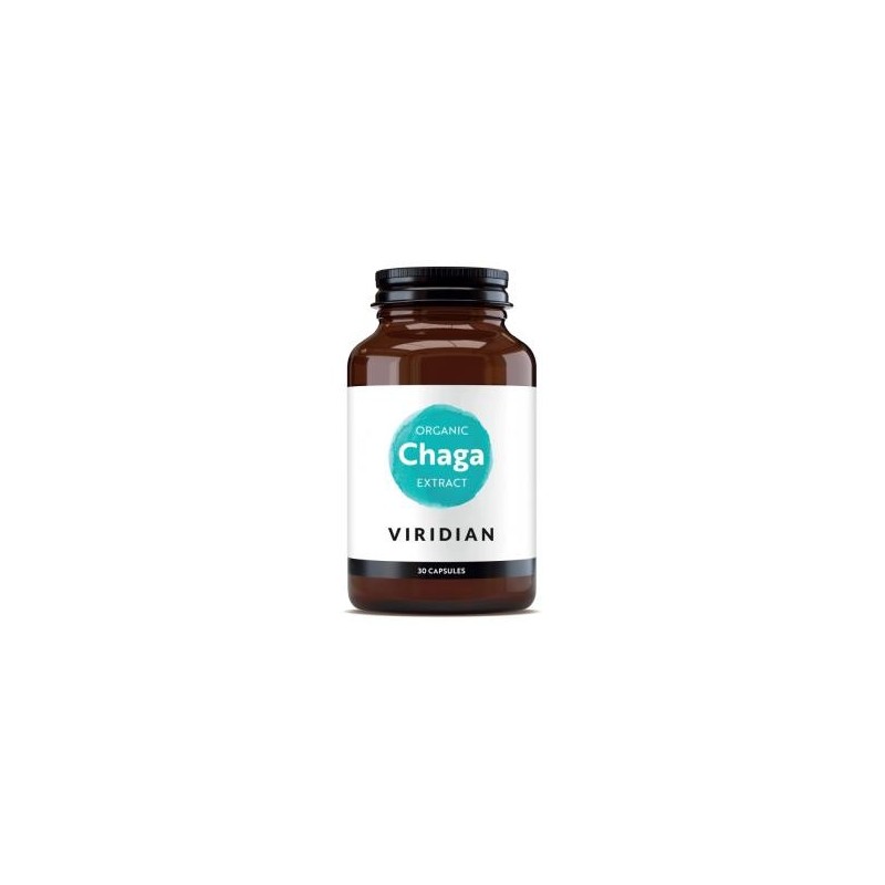 Chaga organico exde Viridian | tiendaonline.lineaysalud.com