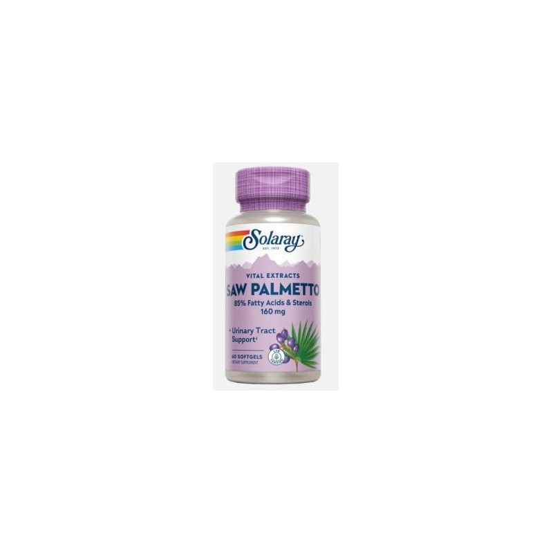 Saw palmetto de Solaray | tiendaonline.lineaysalud.com