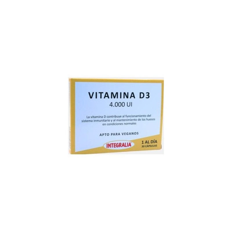 Vitamina d3 4000 de Integralia | tiendaonline.lineaysalud.com