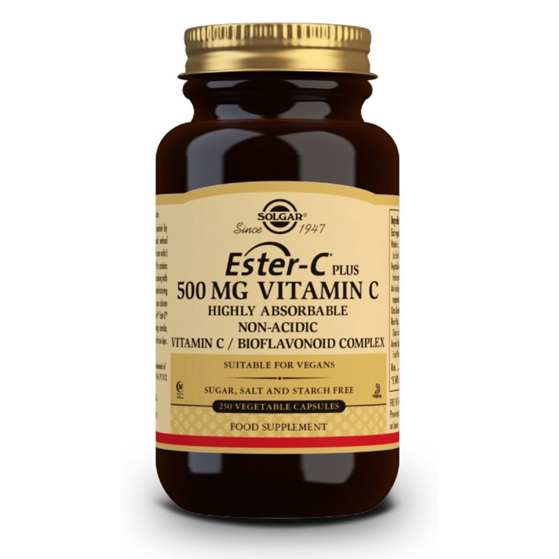 Comprar Vitamina Ester-C Plus 500Mg 250 caps. Solgar al mejor precio