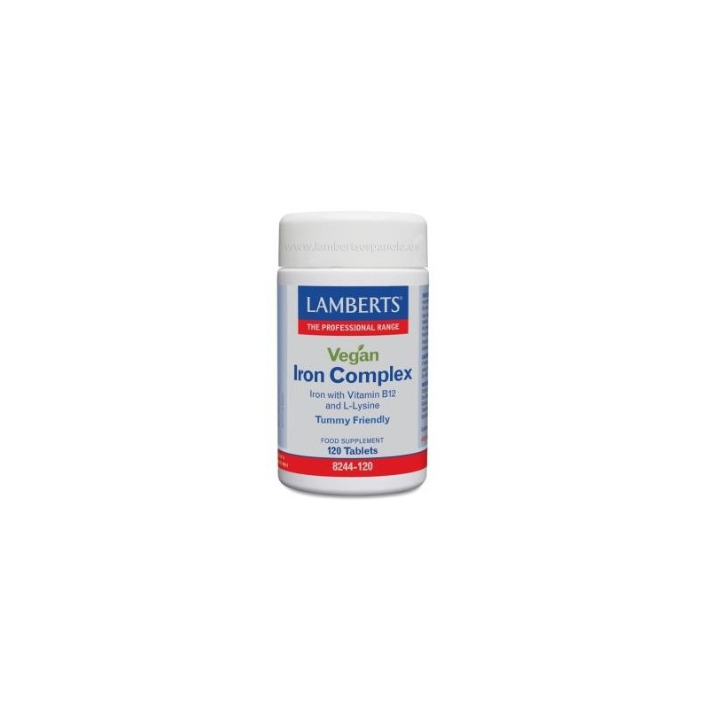 Bio iron complex de Lamberts | tiendaonline.lineaysalud.com