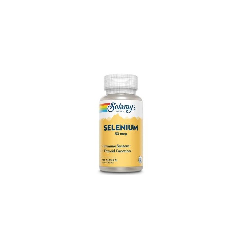 Selenium 50mcg. de Solaray | tiendaonline.lineaysalud.com