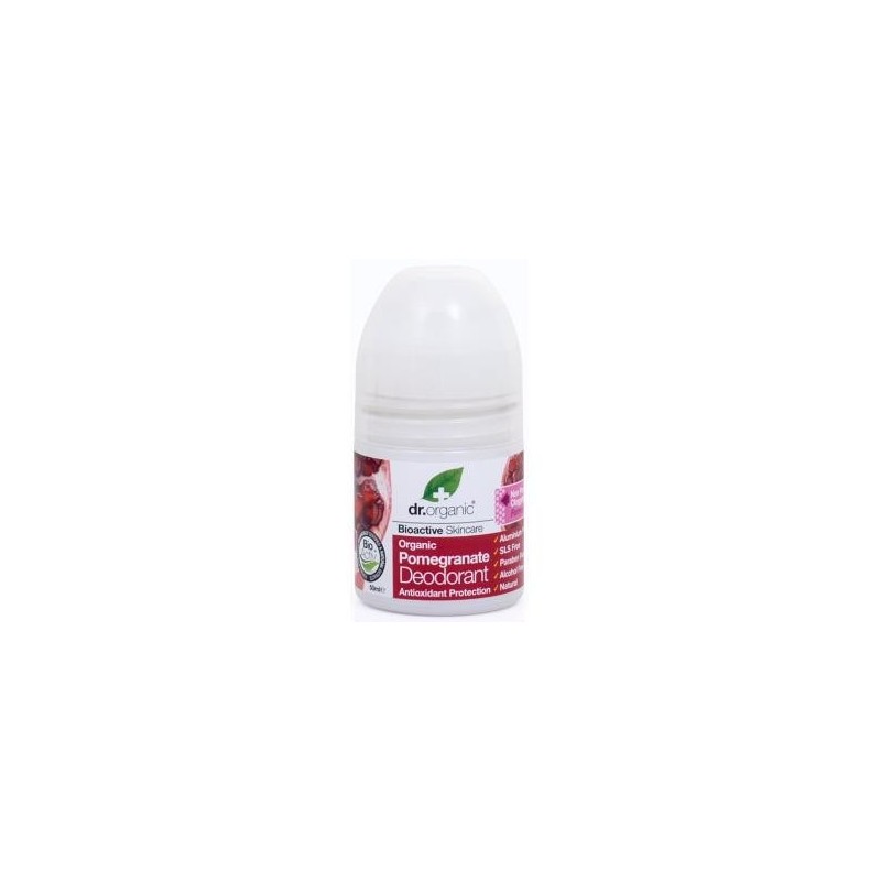 Desodorante granade Dr. Organic | tiendaonline.lineaysalud.com