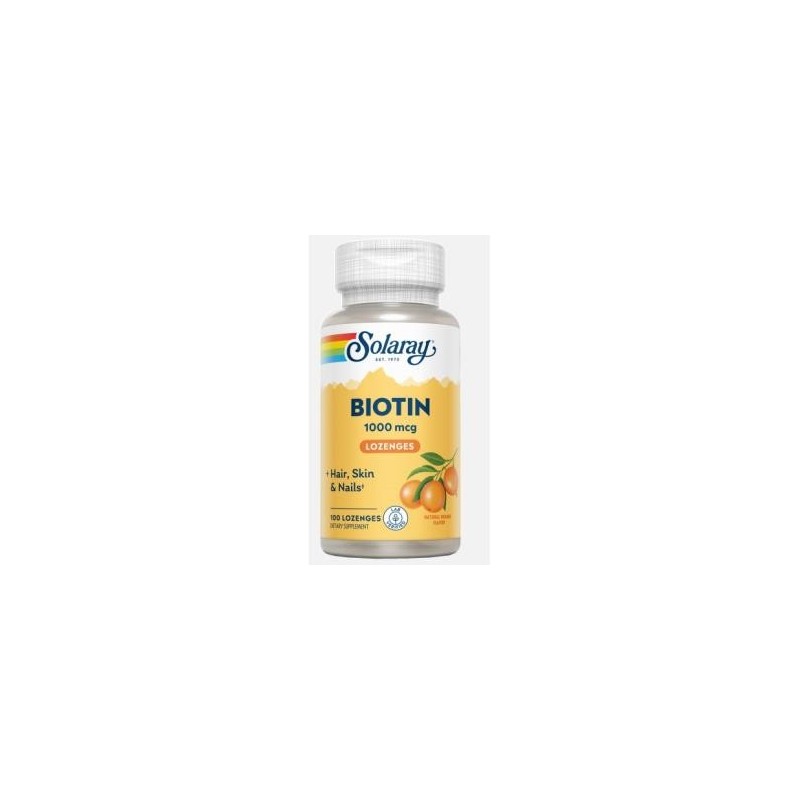 Biotin de Solaray | tiendaonline.lineaysalud.com