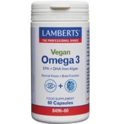 Omega 3 vegano de Lamberts | tiendaonline.lineaysalud.com