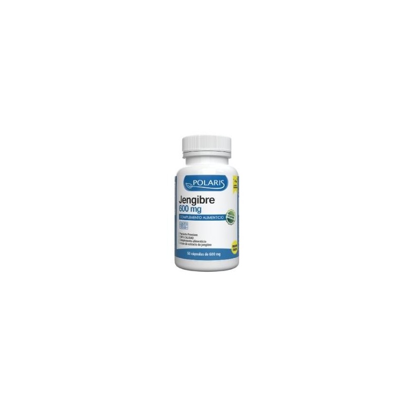 Jengibre 600 mg  de Polaris | tiendaonline.lineaysalud.com