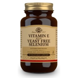 Comprar Vitamina E con Selenio sin Levadura.Vegan Solgar |mejor precio