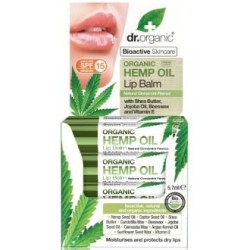 Hemp oil lip blamde Dr. Organic | tiendaonline.lineaysalud.com