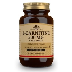 Comprar L-Carnitina 500 mg 30 comp Solgar | tiendaonline.lineaysalud