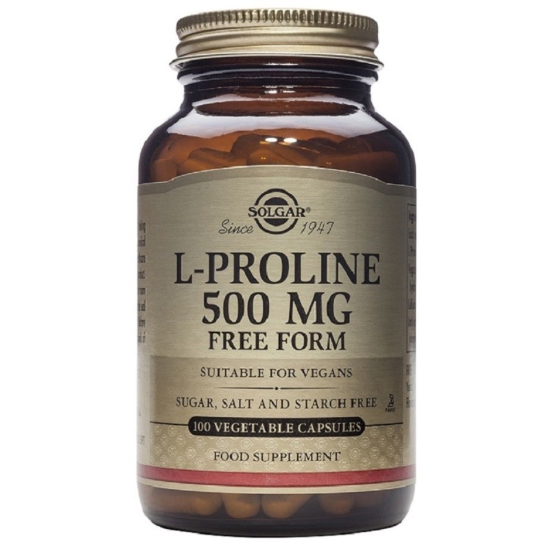 Comprar Prolina 500 Mg 100 capsulas Solgar al mejor precio|lineaysalud