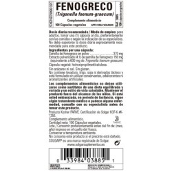 Comprar Fenogreco o Alholva 100 caps Solgar |tiendaonline.lineaysalud