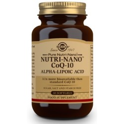 Comprar Nutri Nano Q10 con Acido Alfa Lipoico de Solgar - Mejor precio