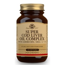 Comprar Super Cod Liver Oil Complex 60 capsulas Solgar al mejor precio