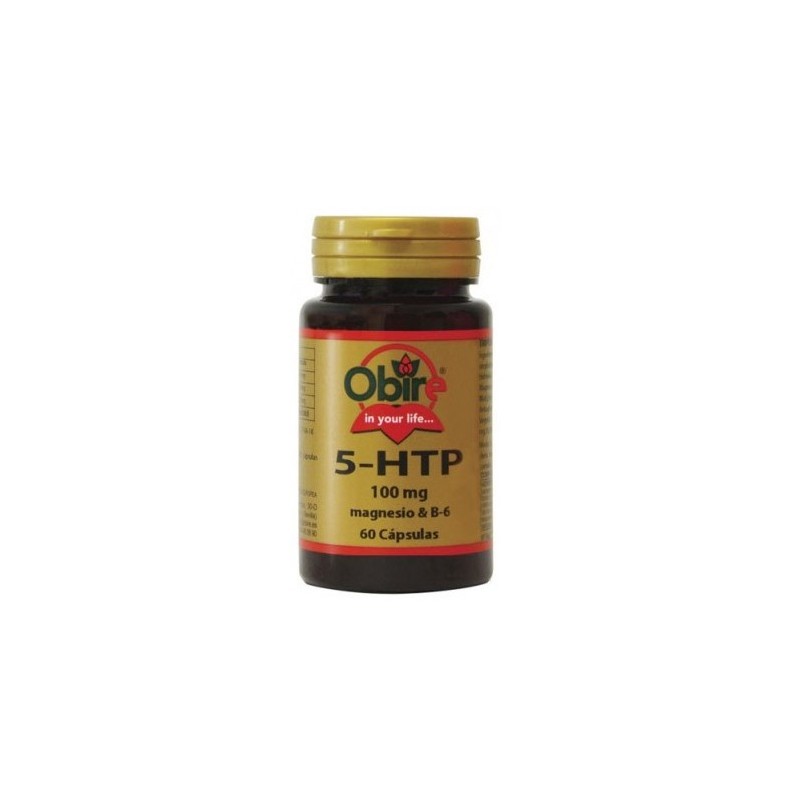 Triptófano 5-HTP 100 mg. |Magnesio y vitamina B6. Equilibrio nervioso