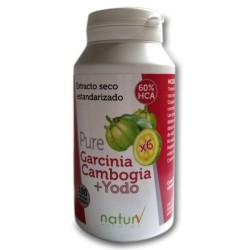 Pure Garcinia Cambogia 180 capsulas con Yodo y L-Tirosina