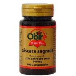 Cáscara Sagrada 500 mg. Extracto seco