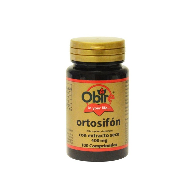 Ortosifón 400 mg. Extracto seco. Un diurético muy utilizado de Obire