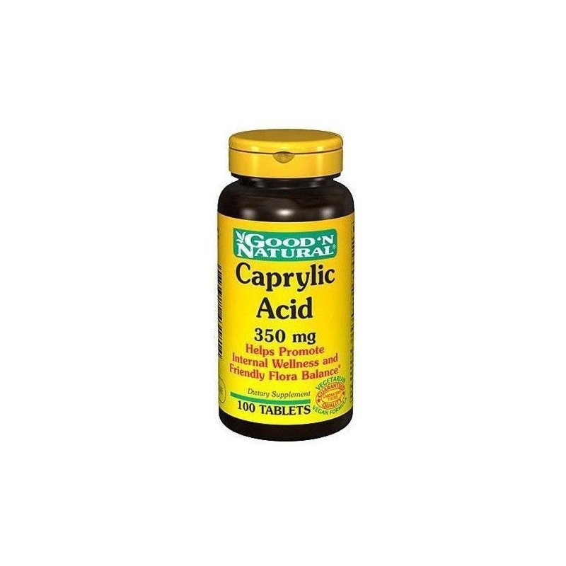 Ácido Caprílico 350 mg (100 tabletas)