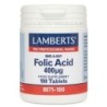 Ácido fólico (vitamina B 9) de 400 mcg en tiendaonline.lineaysalud.com