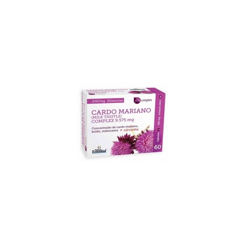 Cardo Mariano Complex 1500 mg 60 capsulas|TIENDAONLINE.LINEAYSALUD.COM