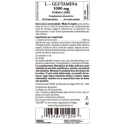 Comprar L-Glutamina 1000Mg 60Cap Solgar | tiendaonline.lineaysalud.com