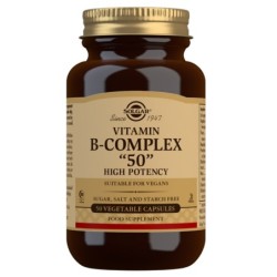 Comprar Vitamina B Complex 50 De Solgar 13271 al mejor precio
