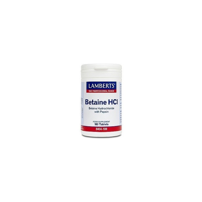 Betaína HCl 324 mg / Pepsina 5 mg | En  TIENDAONLINE.LINEAYSALUD.COM