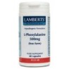 L-Fenilalanina 500 mg de Lamberts® en su forma libre (mayor absorción)