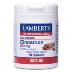 Canela 2.500 mg de Lamberts® - Cinnamon