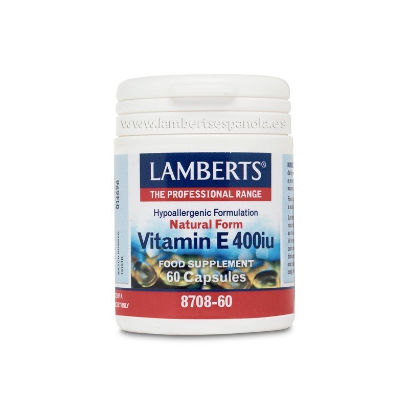 Vitamina E natural d-gamma-tocoferol en tiendaonline.lineaysalud.com