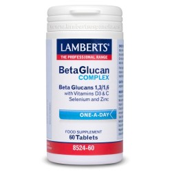 Betaglucanos (beta glucanos) con vitamina con D3, C, selenio y zinc