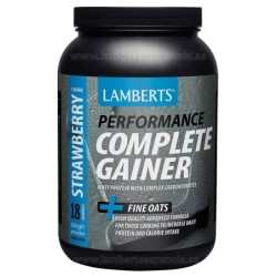 Complete Gainer de Lamberts®  sabor fresa -  Para ganar peso y músculo
