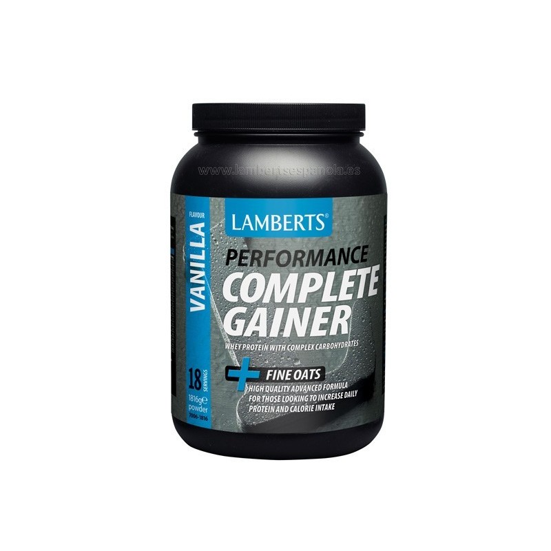 Complete Gainer de Lamberts® sabor vainilla|Para ganar peso y músculo