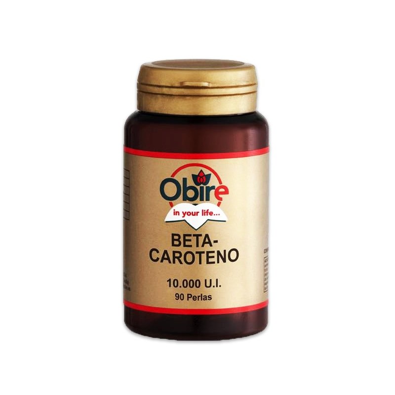 Beta-Caroteno 8.2 mg 10.000UI 90cap Obire|tiendaonline.lineaysalud.com