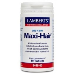 Maxi-Hair|Nutrientes para el cabello con biotina, selenio y vitamina B