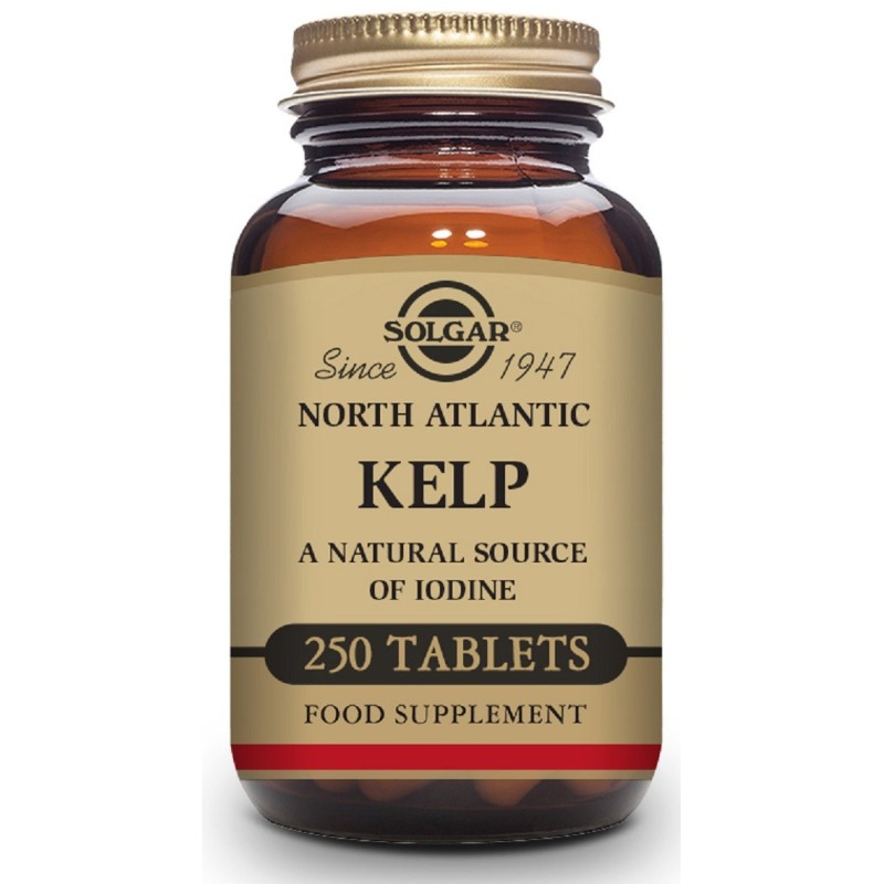 Comprar Kelp 250 comprimidos  Solgar  | tiendaonline.lineaysalud.com
