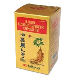 Ginseng coreano IL HWA Tarro 100 cápsulas | Parafarmacia lineaysalud