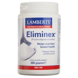 Eliminex. FOS fructo-oligosacáridos de Lamberts. Fibra soluble natural