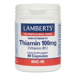Comprar Tiamina 100mg (Vit B1) de lamberts en tiendaonline.lineaysalud