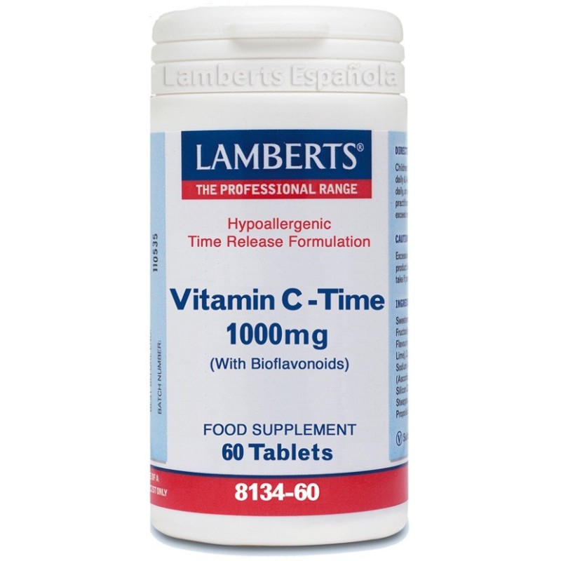 Comprar Vitamina C 1000 mg con Bioflavonoides (Liberación Sostenida)