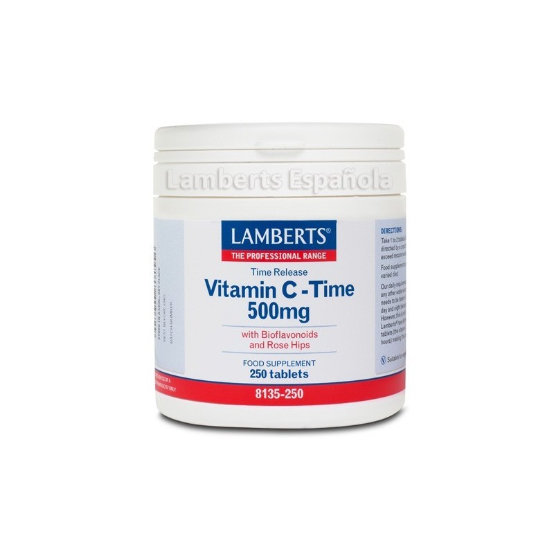 Comprar Vitamina C 500 mg con Bioflavonoides  de Liberación Sostenida
