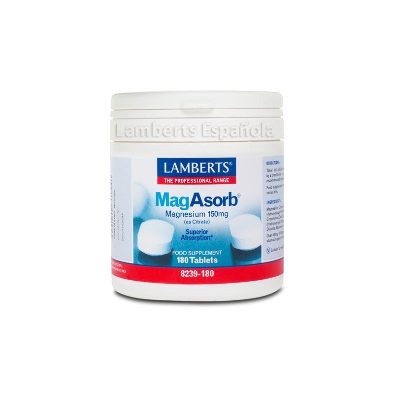 Comprar MagAsorb® como citrato de magnesio en tiendaonline.lineaysalud
