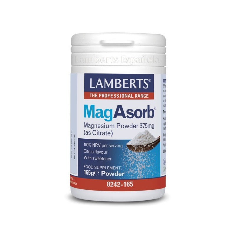 Comprar MagAsorb® 375 mg en polvo altamente biodisponible como Citrato