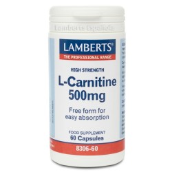 L-Carnitina pura 500 mg en forma libre en tiendaonline.lineaysalud.com