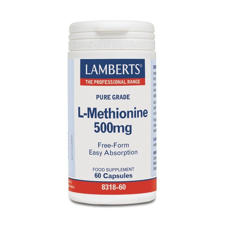 Comprar L-Metionina 500mg|Aminoácido esencial|Tiendaonline.lineaysalud