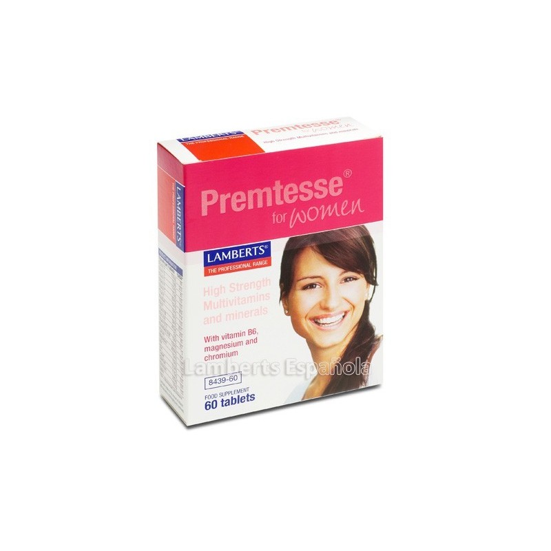 Premtesse es el multivitamínico completo para mujeres en edad fertil