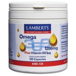 Omega 3,6,9 1200mg más Vitamina D3 5µg en tiendaonline.lineaysalud.com