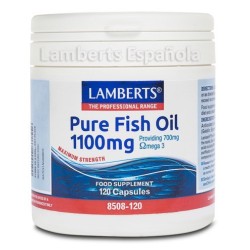 Aceite de Pescado Puro 1100 mg. Extracto que aporta 700 mg de omega 3